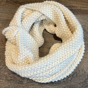 Cream Infinity Scarf